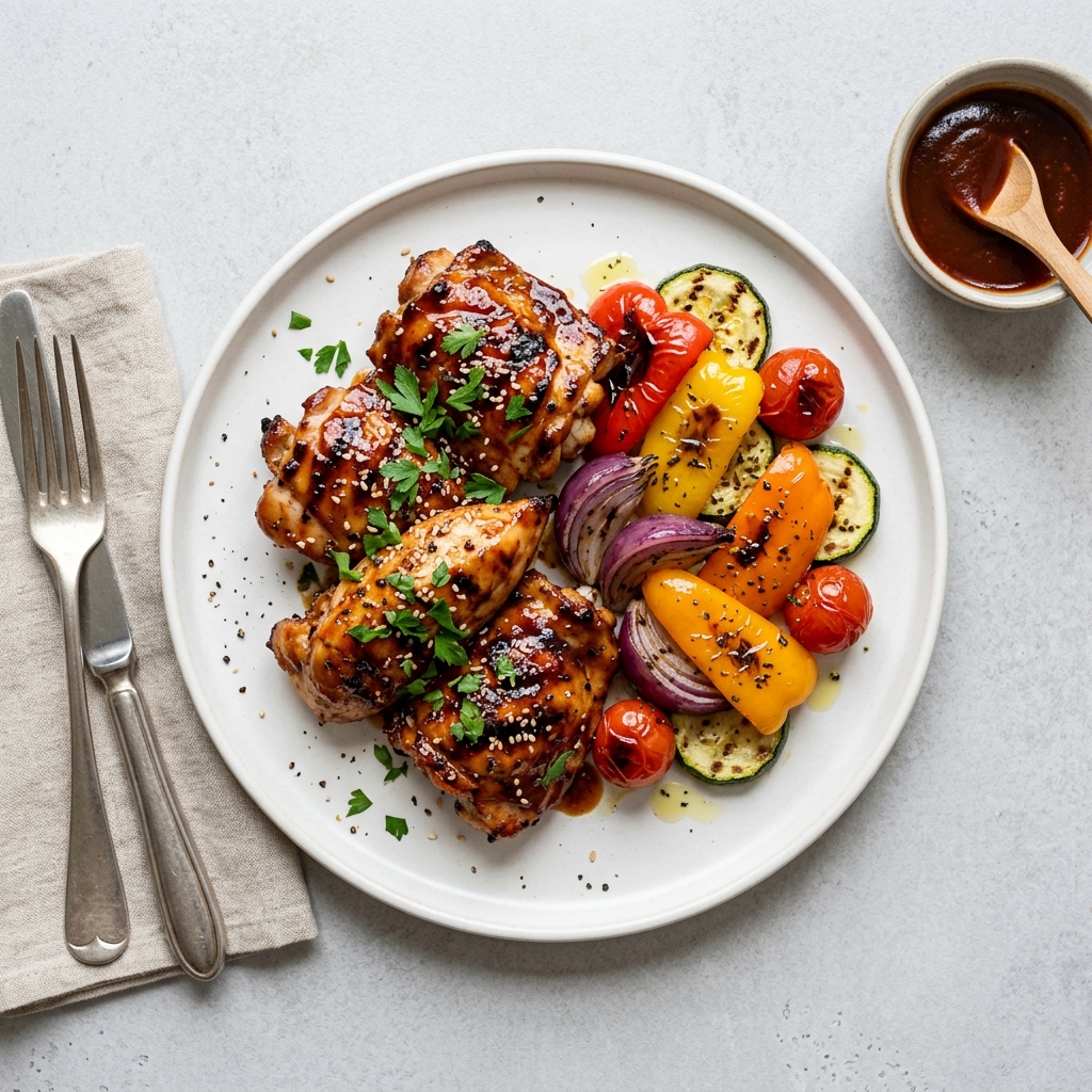Tavuk BBQ Soslu